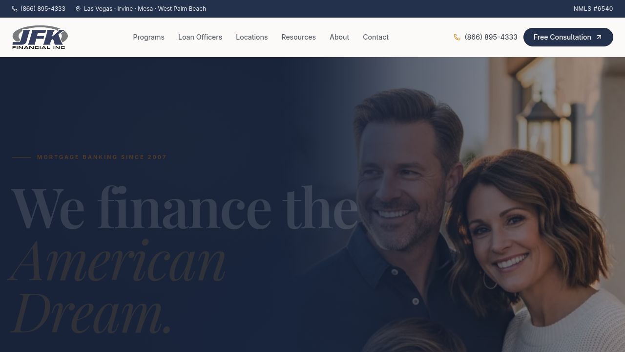 JFK Financial Inc
